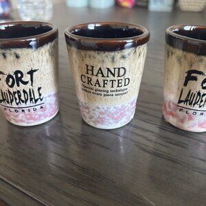 NWOT Fort Lauderdale Shot Glasses (3) pcs